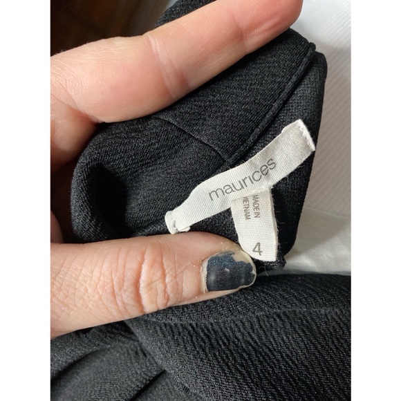 Maurice’s Black Flowy Blazer - Picture 6 of 6